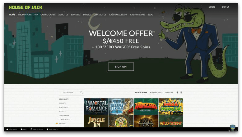 House of Jack new casino for australian players